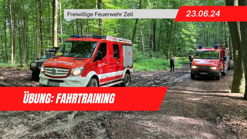 Übung - Fahrtraining