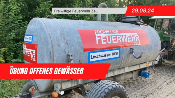 Übung - offenes Gewässer